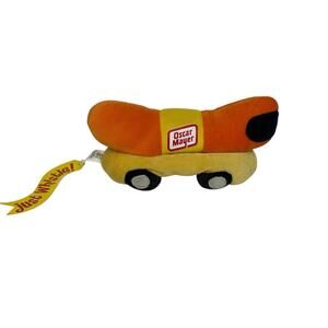 Oscar Mayer Wiener Mobile Hot Dog 7" Plush Bean Bag Toy w/Tags Just Whistle